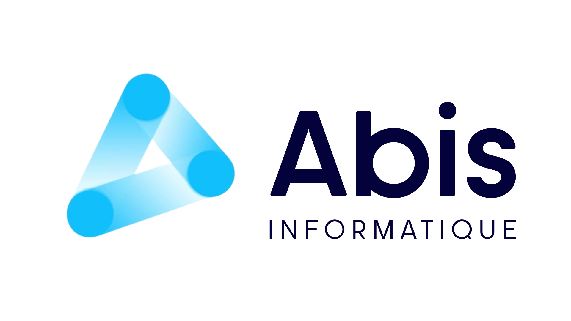 logo abis informatique bleu